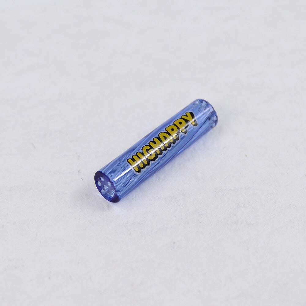 Glasfilter Gewirbelt 7x30mm Blau, Pink, Schwarz 3x6er Mix-Gebinde