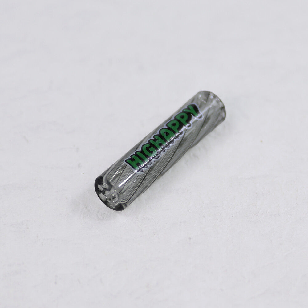 Glasfilter Gewirbelt 7x30mm Schwarz 18er Gebinde