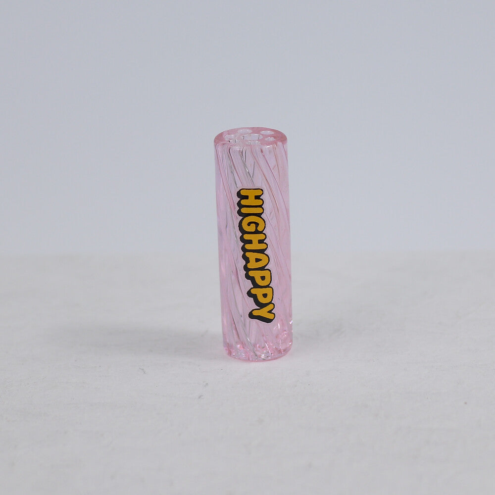 Glasfilter Gewirbelt 10x30mm Pink 18er Gebinde