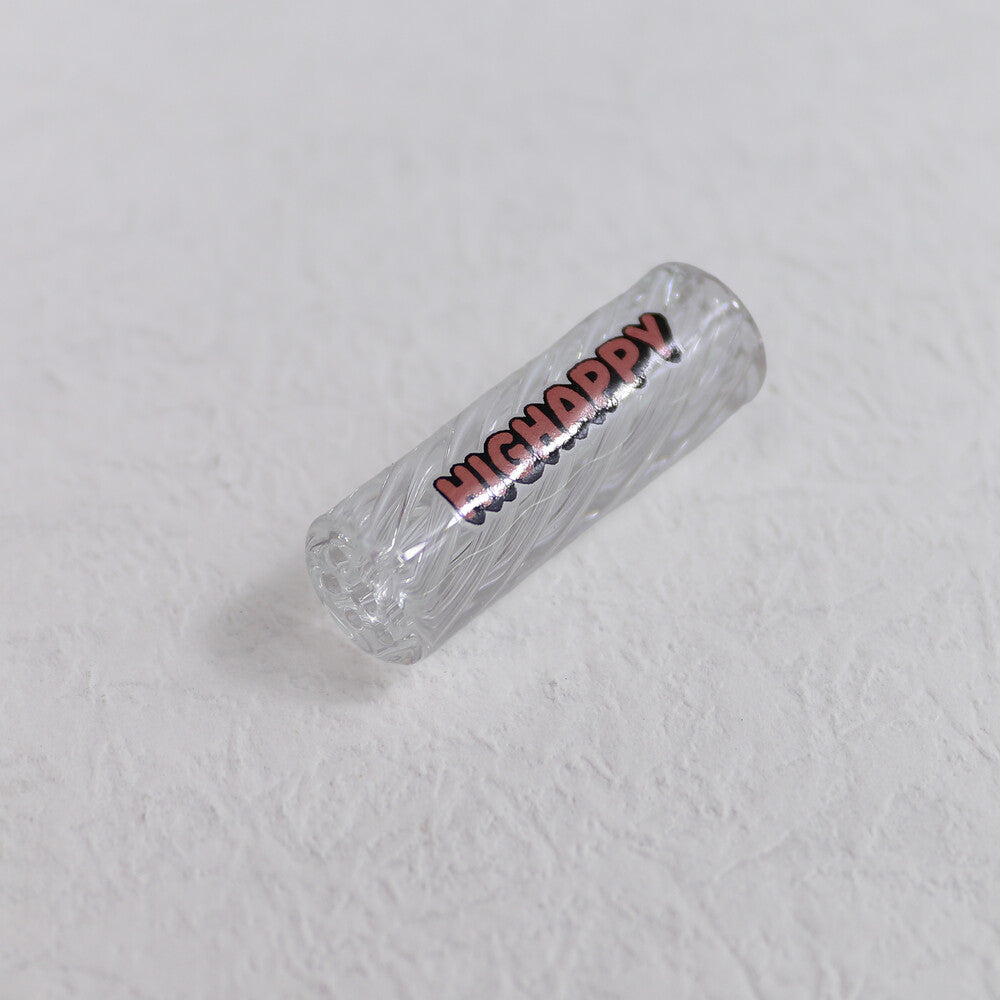 Glasfilter Gewirbelt 10x30mm Transparent 18er Gebinde