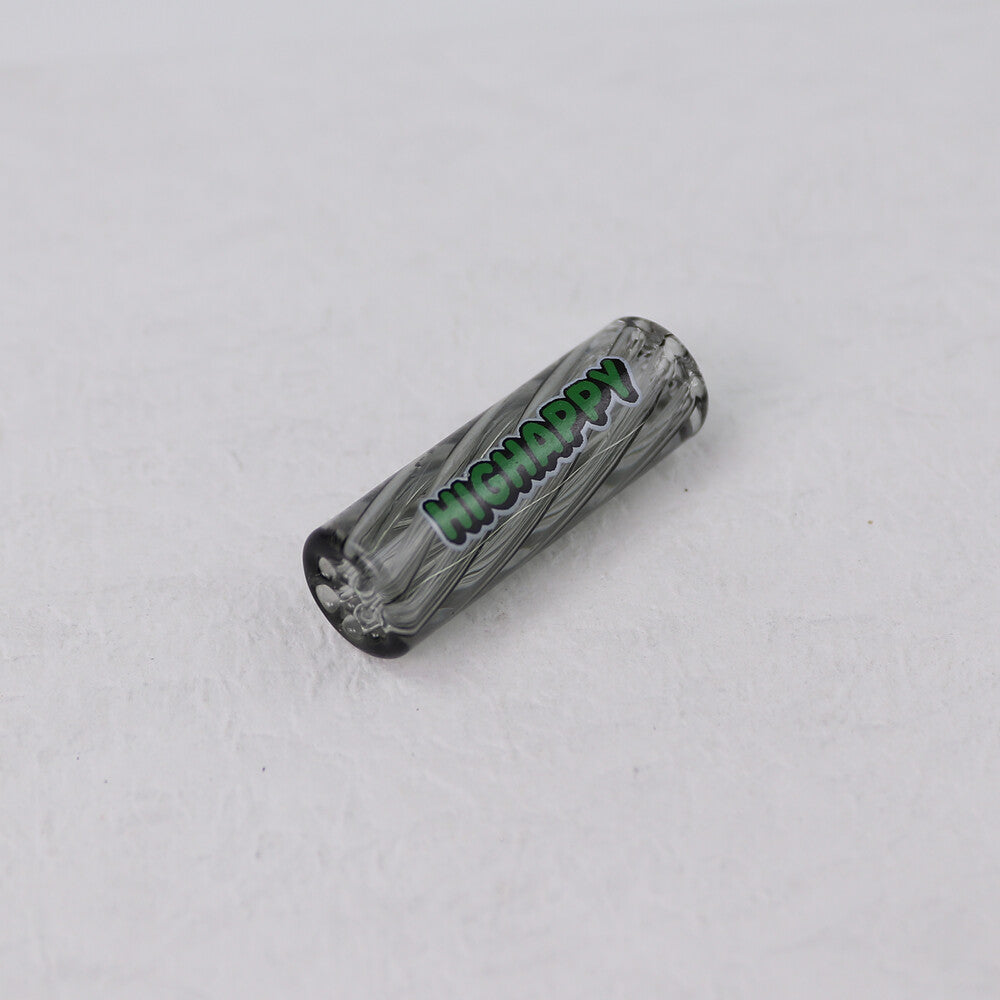 Glasfilter Gewirbelt 10x30mm Schwarz18er Gebinde