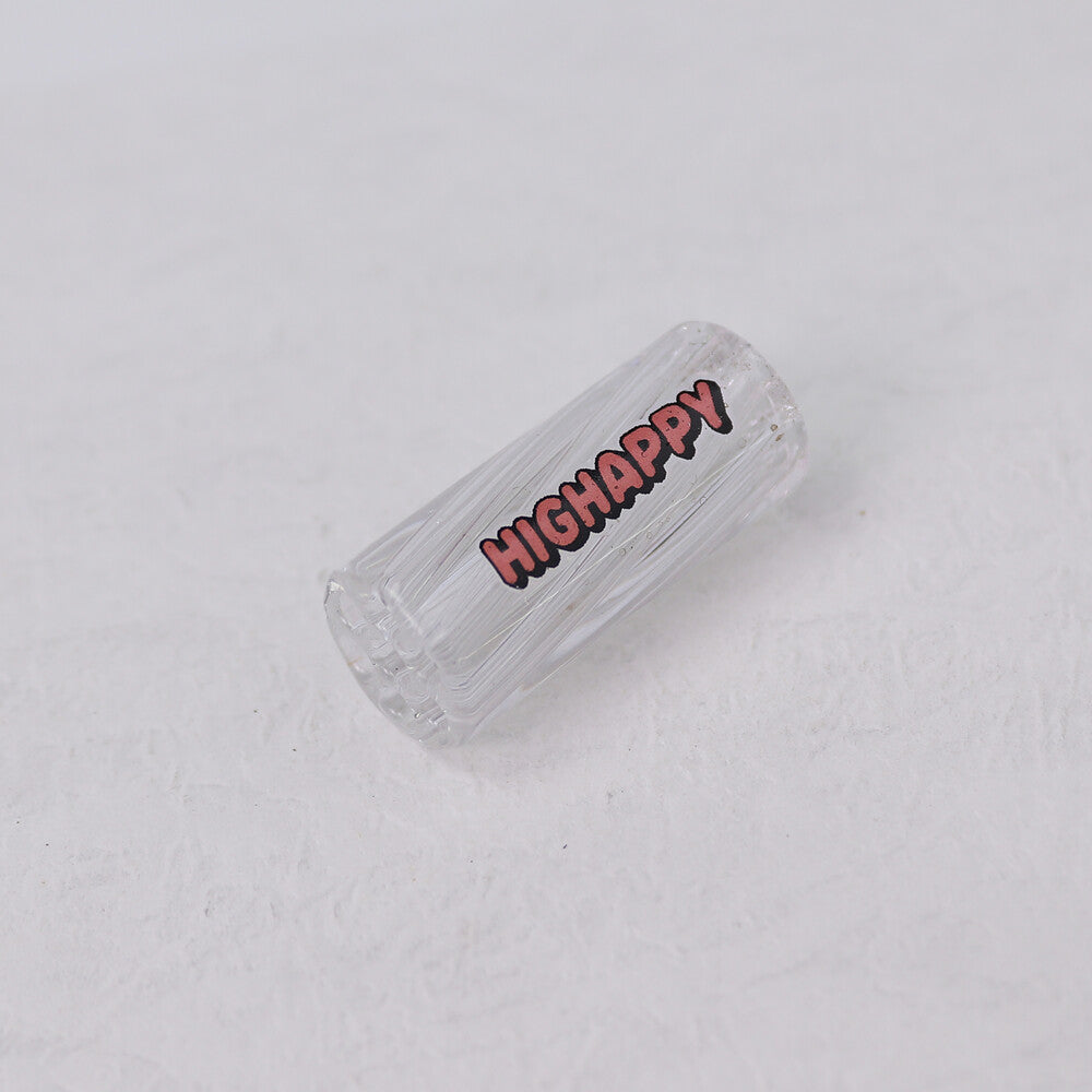 Glasfilter Gewirbelt 13x30mm Transparent 18er Gebinde