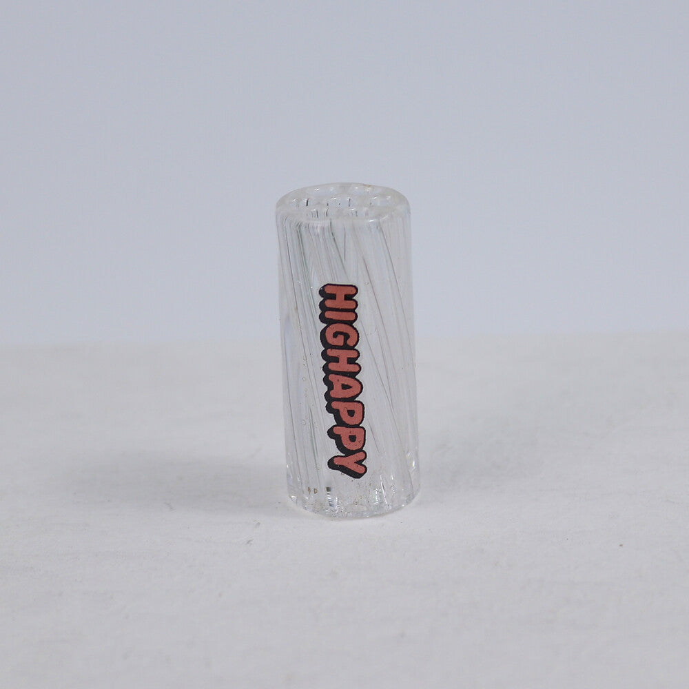 Glasfilter Gewirbelt 13x30mm Transparent 18er Gebinde