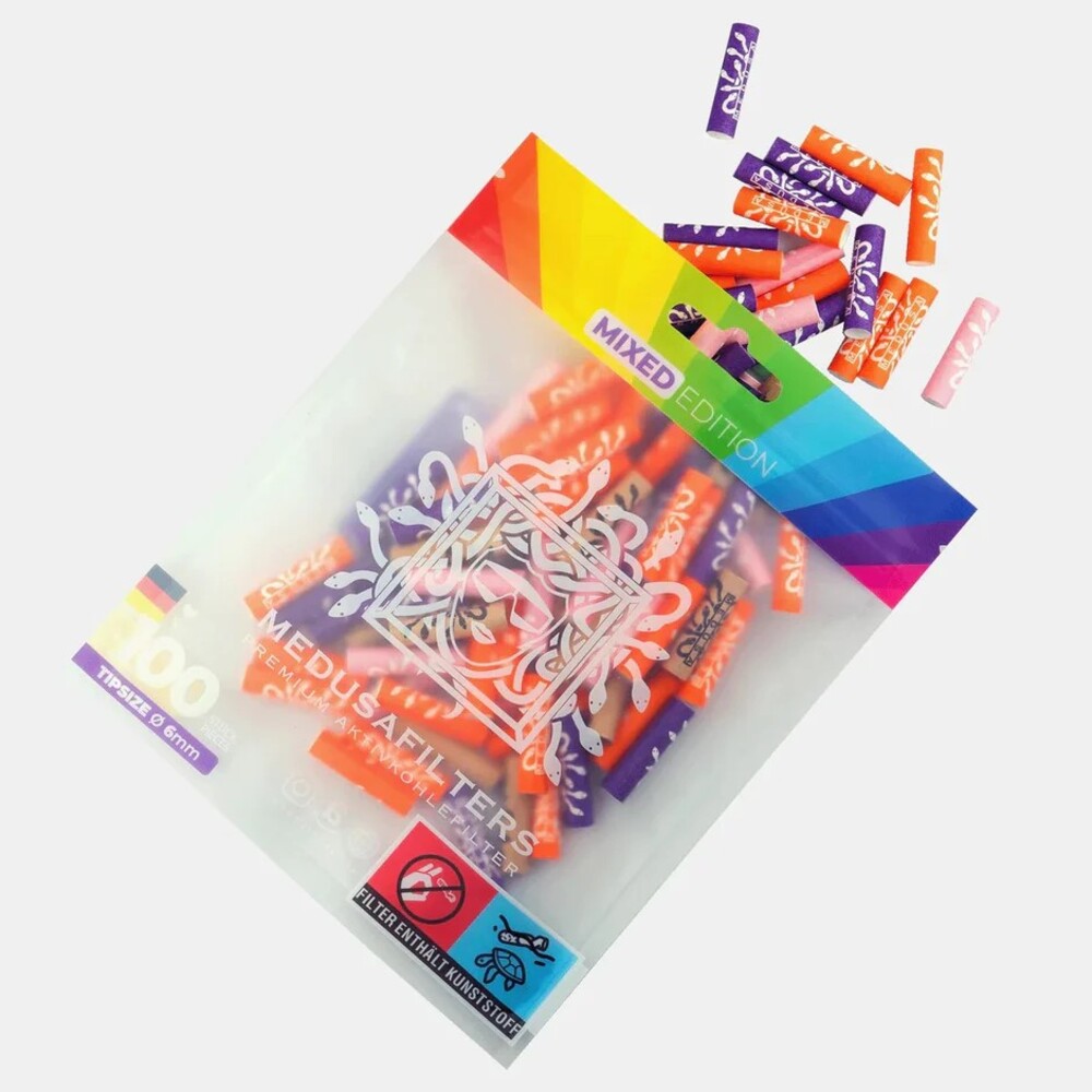 Aktivkohlefilter 100stk 6mm 10er Gebinde