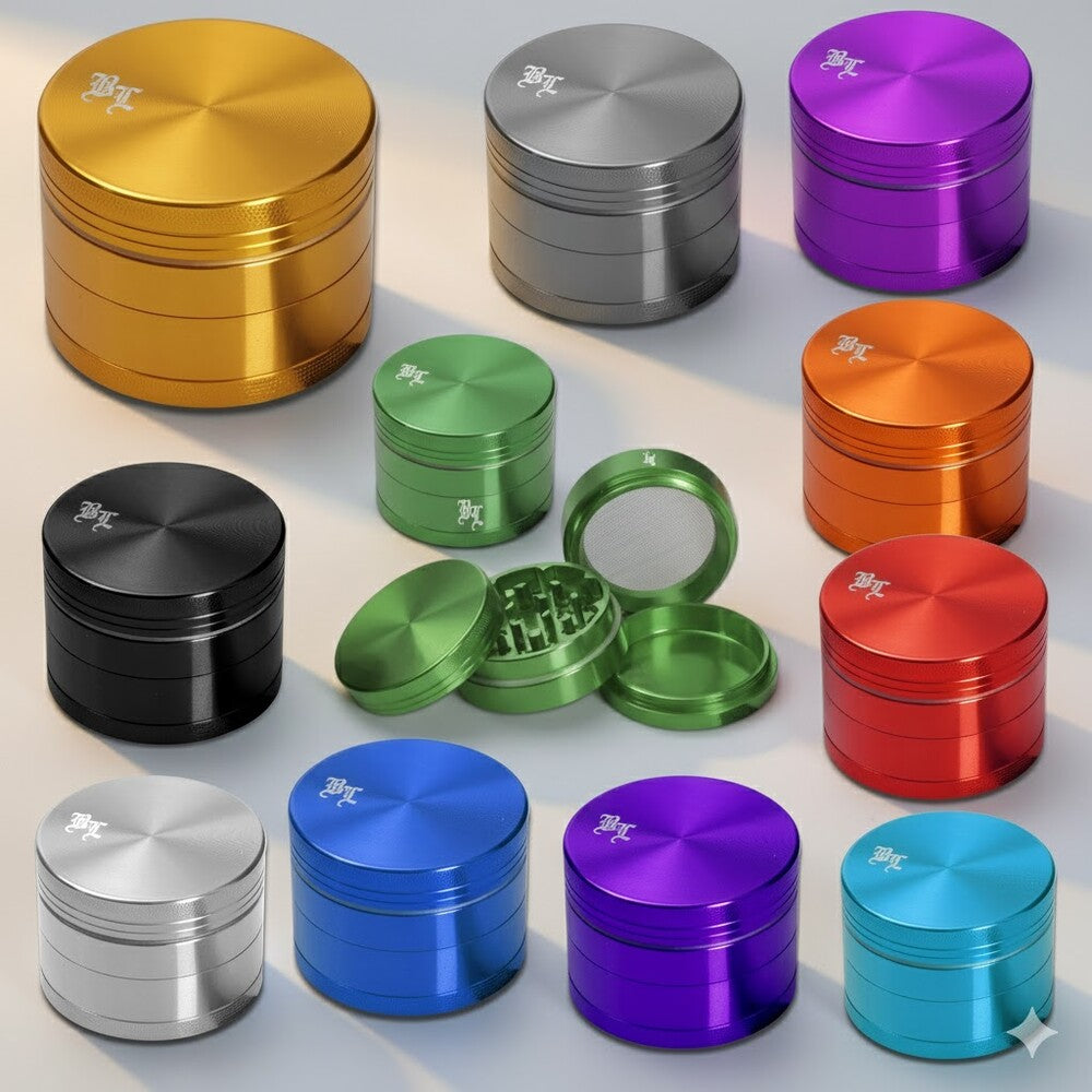 Alu-Grinder 4-tlg ø50mm 5er Gebinde