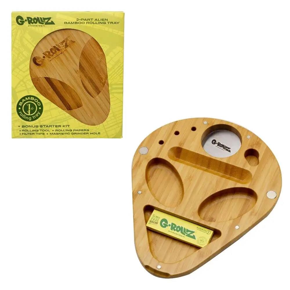 Bamboo Tray Alien 5er Gebinde
