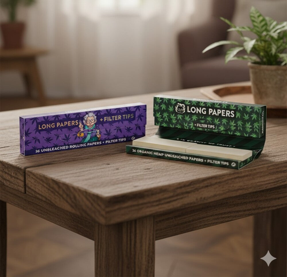 Long Paper mit Filter Tips 24er Gebinde