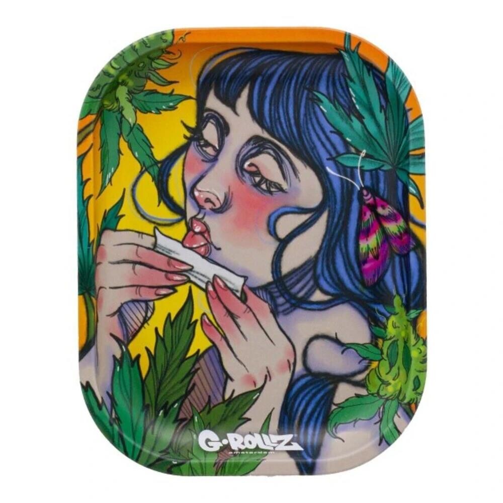 Moth Lick Rolling Tray S  5er Gebinde
