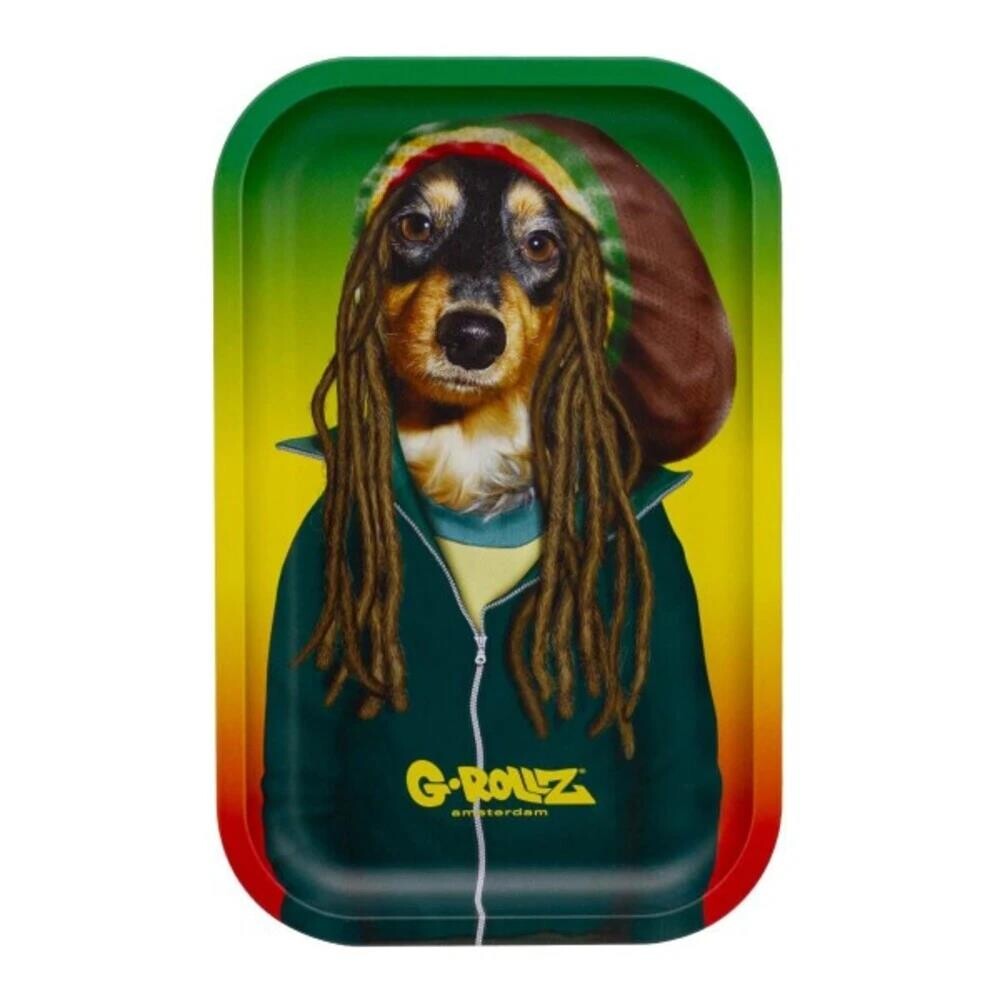 Pets Rock Reggae Rolling Tray M  5er Gebinde