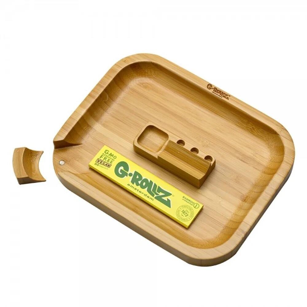 Bamboo Tray Classic 20x16cm  5er Gebinde