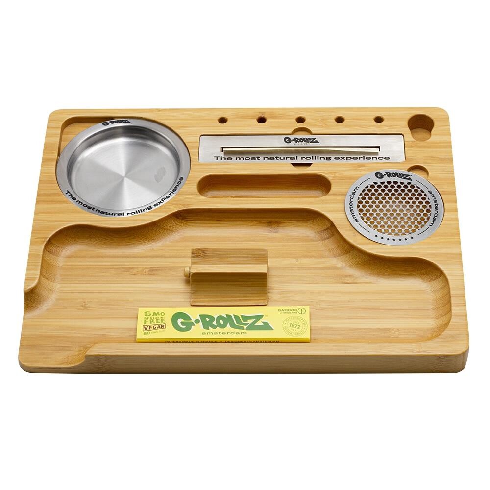 Bamboo Tray Mixer 28.5x21.5cm  5er Gebinde