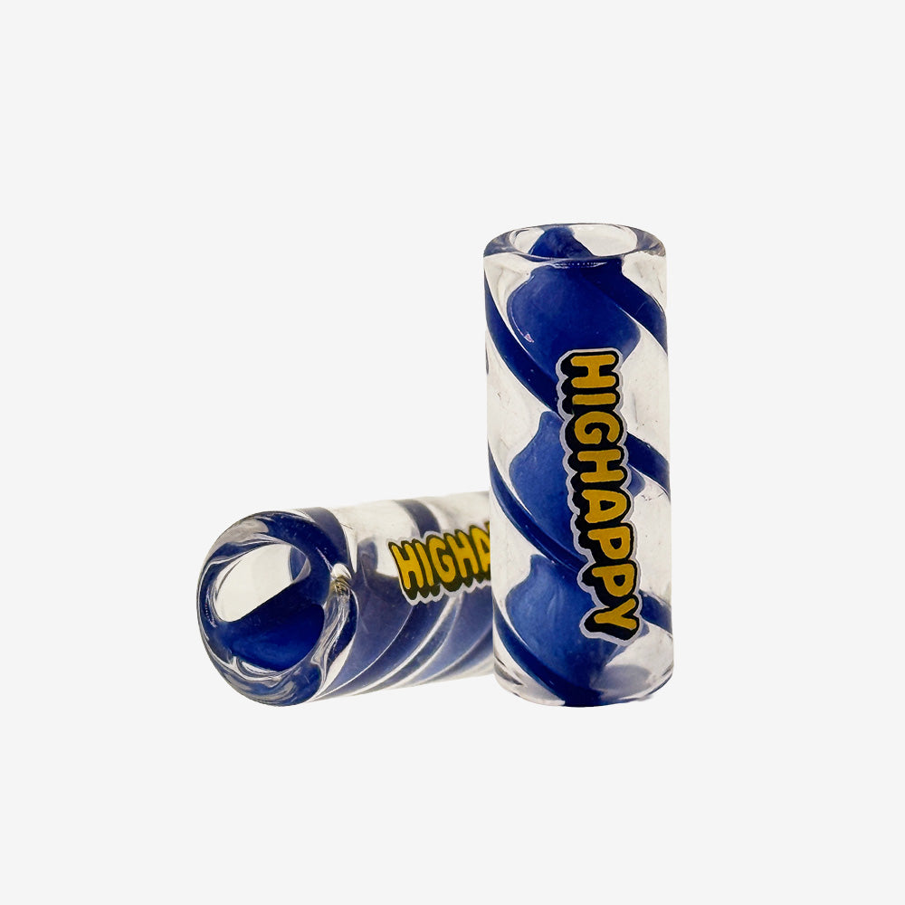 Glasfilter Gewirbelt 12x30mm Blau 18er Gebinde