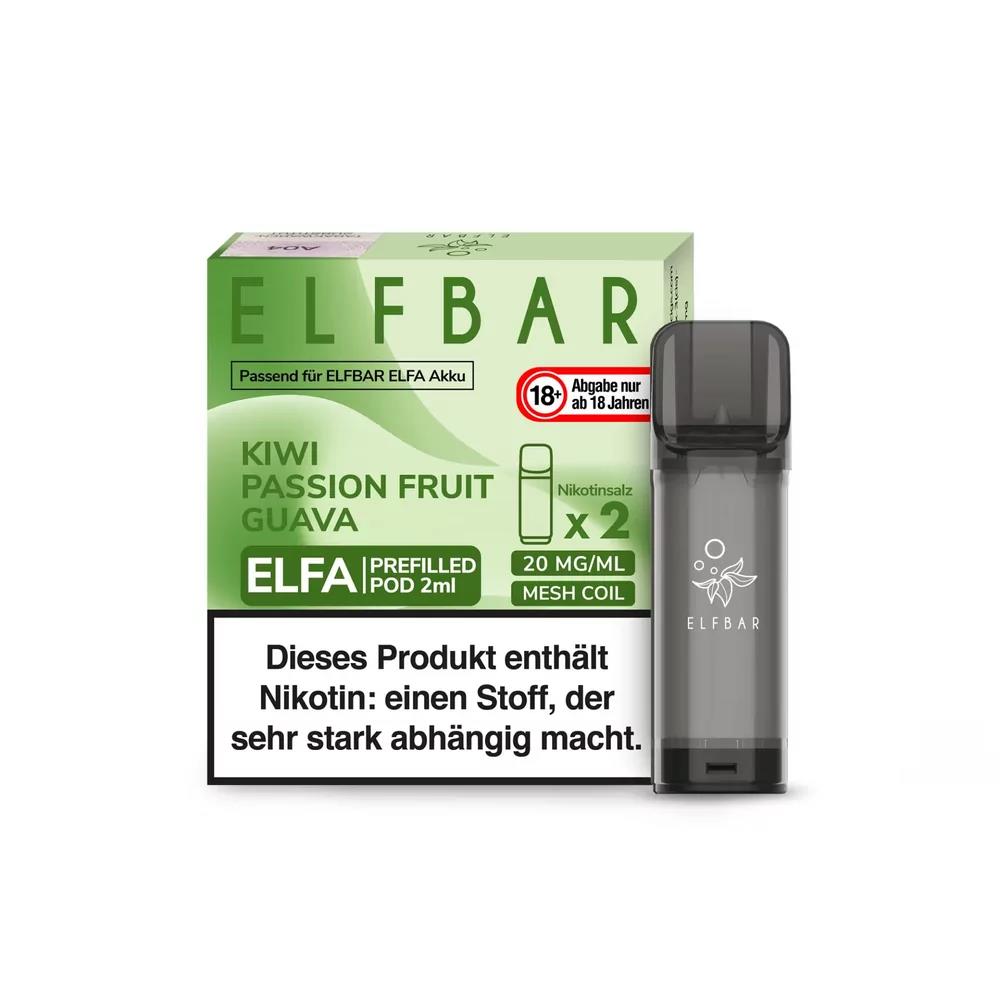 ELFA PODS Kiwi Passionfruit Guava 10er Gebinde