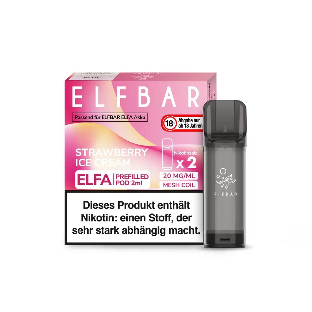 ELFA PODS Strawberry Ice Cream 10er Gebinde