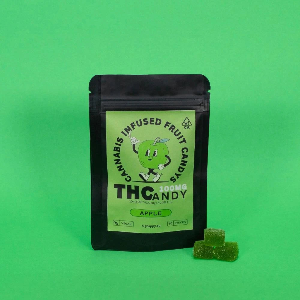 Cannabis Infused Gummies Apple 100mg
