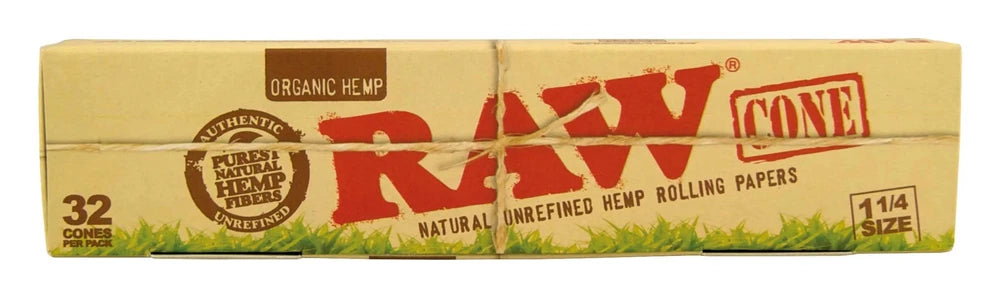 32 Organic Hemp 1¼ Size Cones