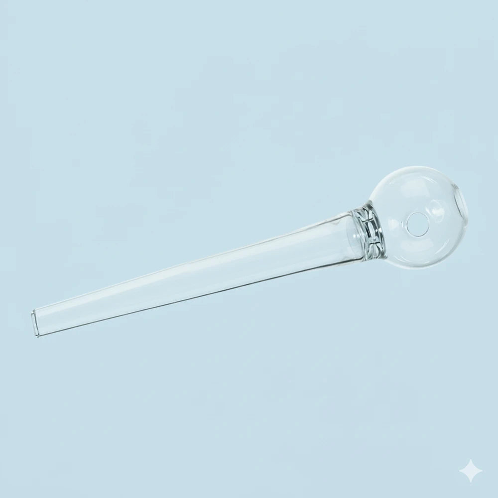 Glas-Pfeife 14cm
