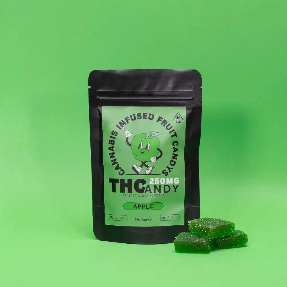 Cannabis Infused Gummies Apple 250mg