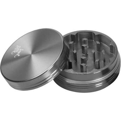 Aluminium Grinder 30mm 2 teilig Silber 10er Gebinde