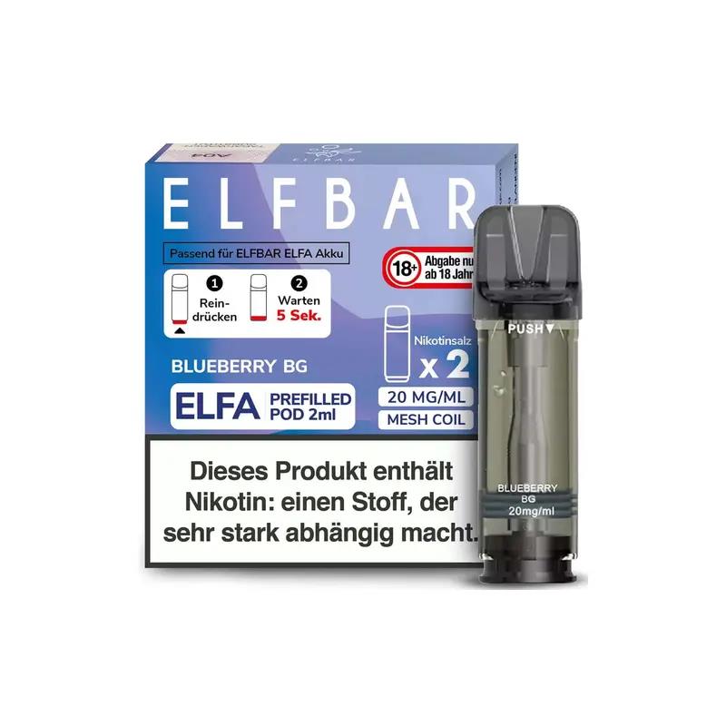 ELFA PODS Blueberry Snoow  10er Gebinde