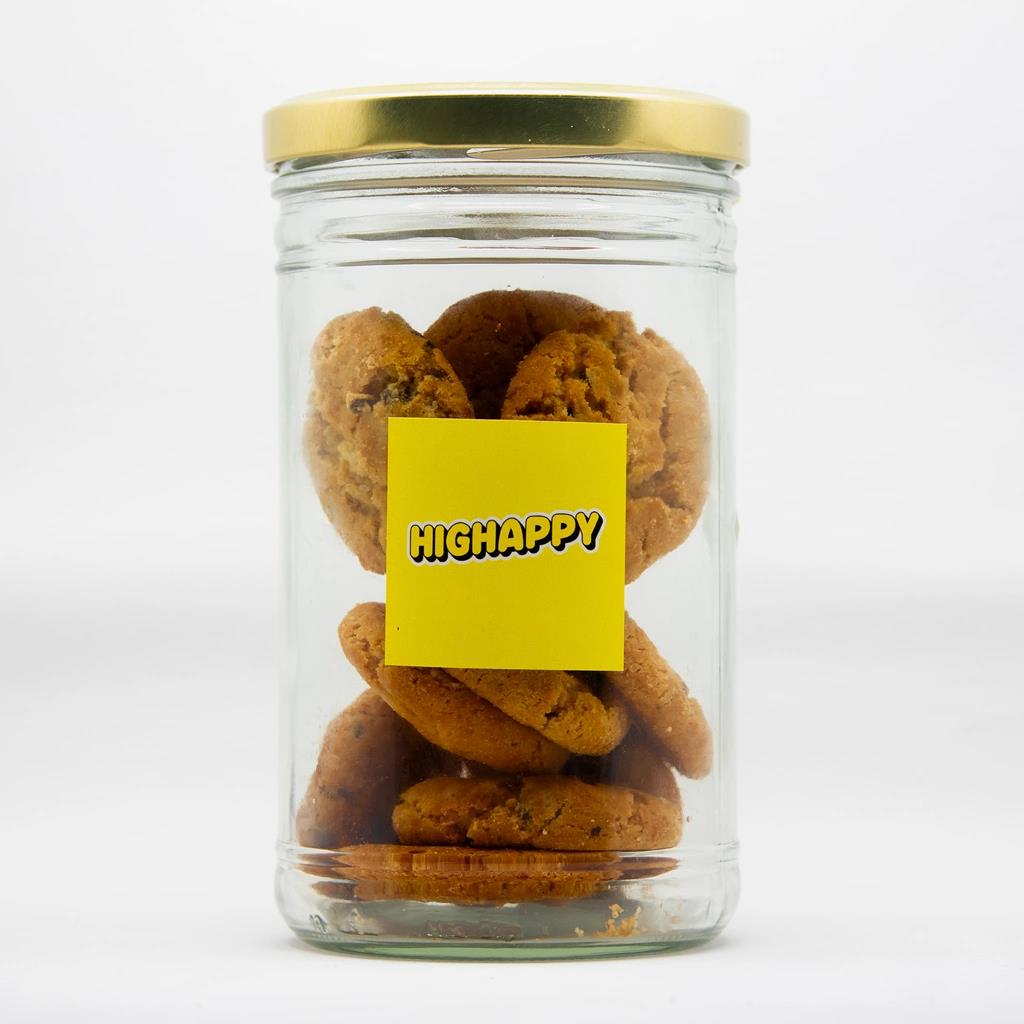 THCookies 15mg D9 THC  10er Gebinde  (mit Glas)