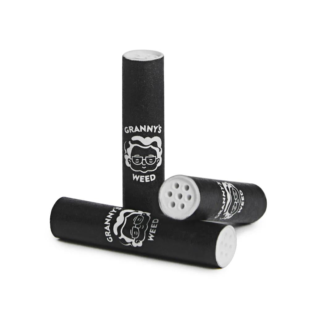 Premium Black Aktivkohlefilter 100 Pack  5,9mm  5er Gebinde