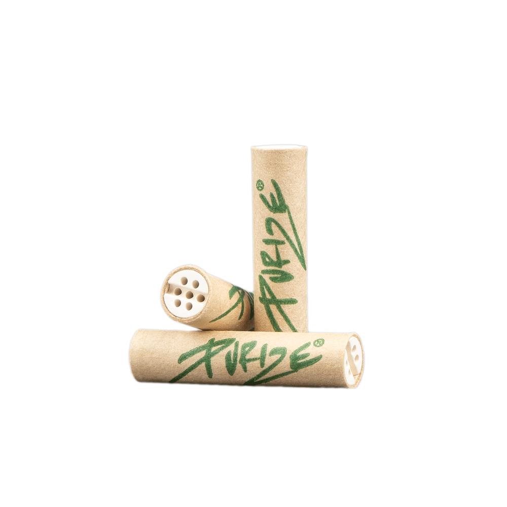 Aktivkohlefilter 6mm Organic 100 Stück + Upcycling Glas 10er Gebinde