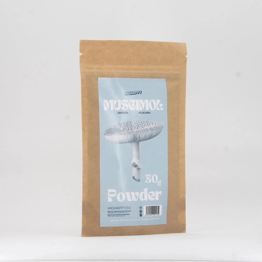 Muscimol Pulver neues Design 30g