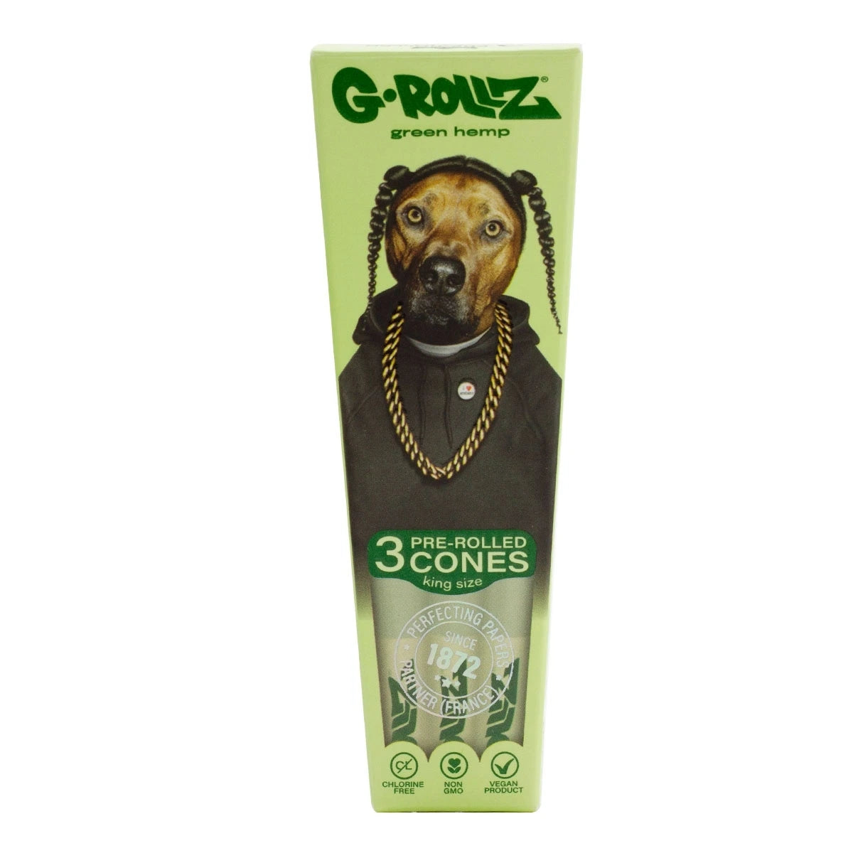 3 Pre-rolled Kingsize Cones Pets Rock Rap