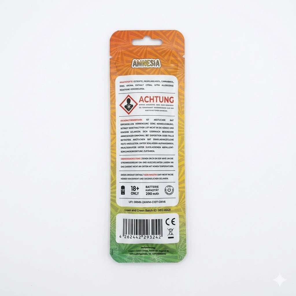 Amnesia Superior 96% Blend Vape Hybrid