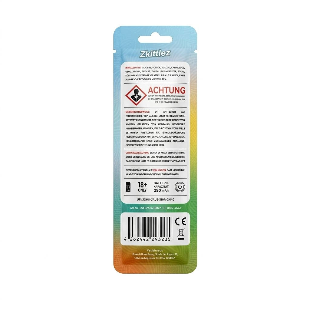 Zkittlez Superior 96% Blend Vape Sativa
