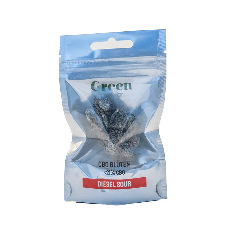 Diesel Sour CBG Blüten 1g 10er Gebinde