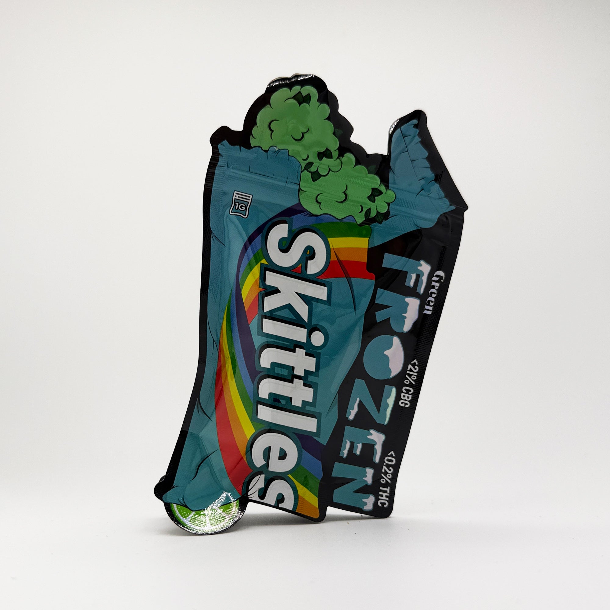 Frozen Skittles Lime CBG Blüten 1g 10er Gebinde