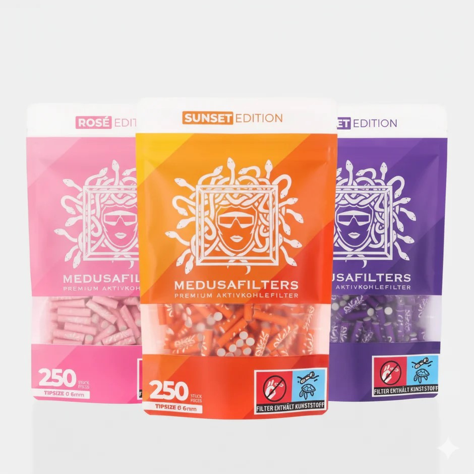 Aktivkohlefilter 250stk 6mm 10er Gebinde