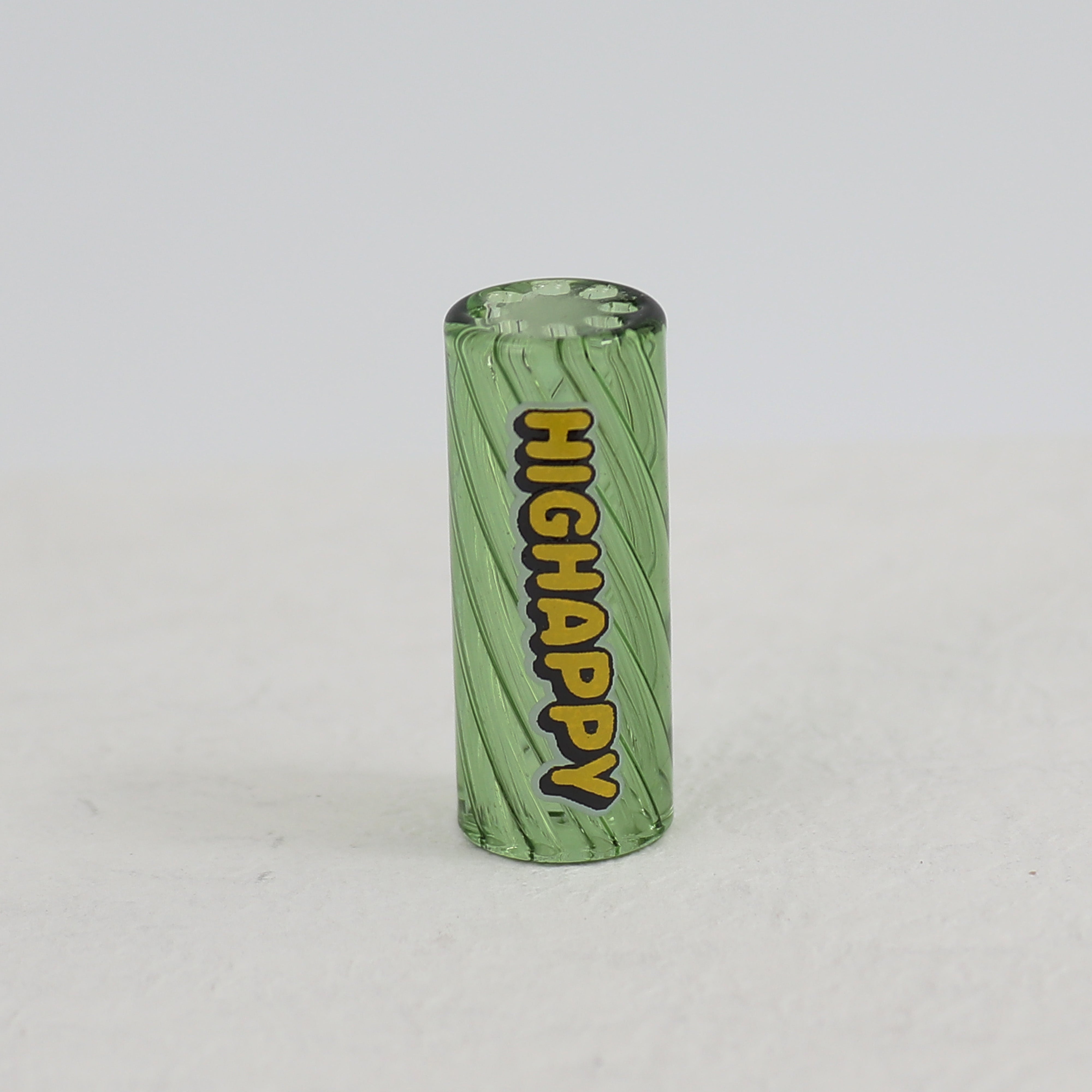 Glasfilter Gewirbelt 10x25mm Grün 18er Gebinde