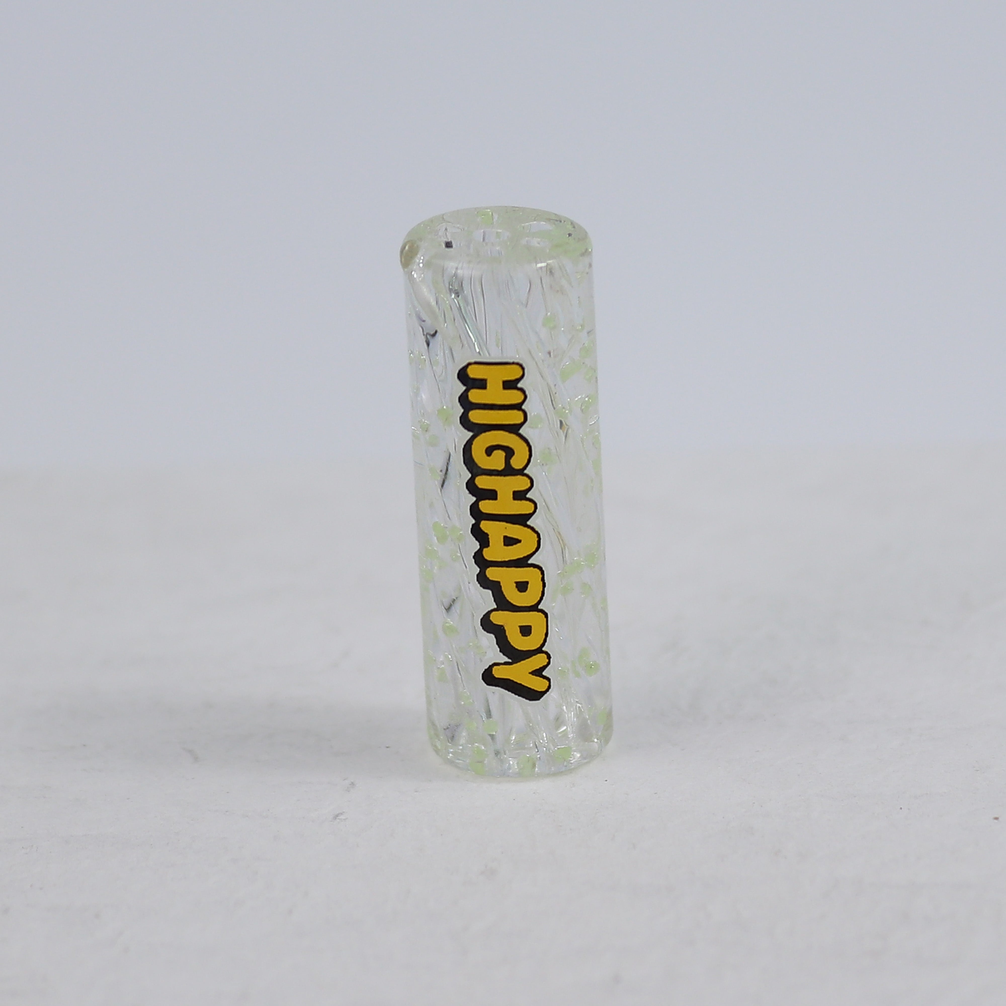 Glasfilter Gewirbelt 10x30mm Glow in The Drak 18er Gebinde