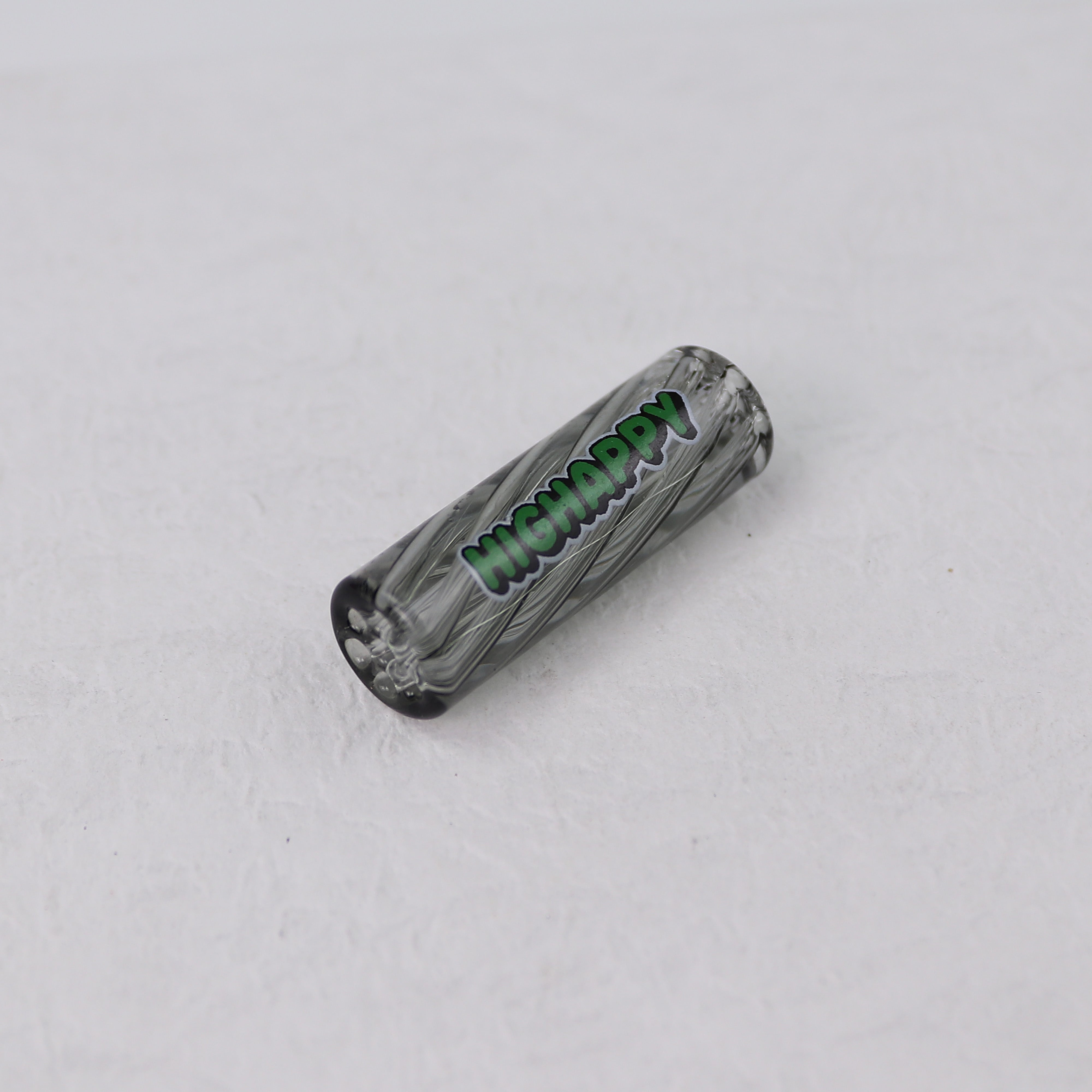 Glasfilter Gewirbelt 10x30mm Schwarz18er Gebinde