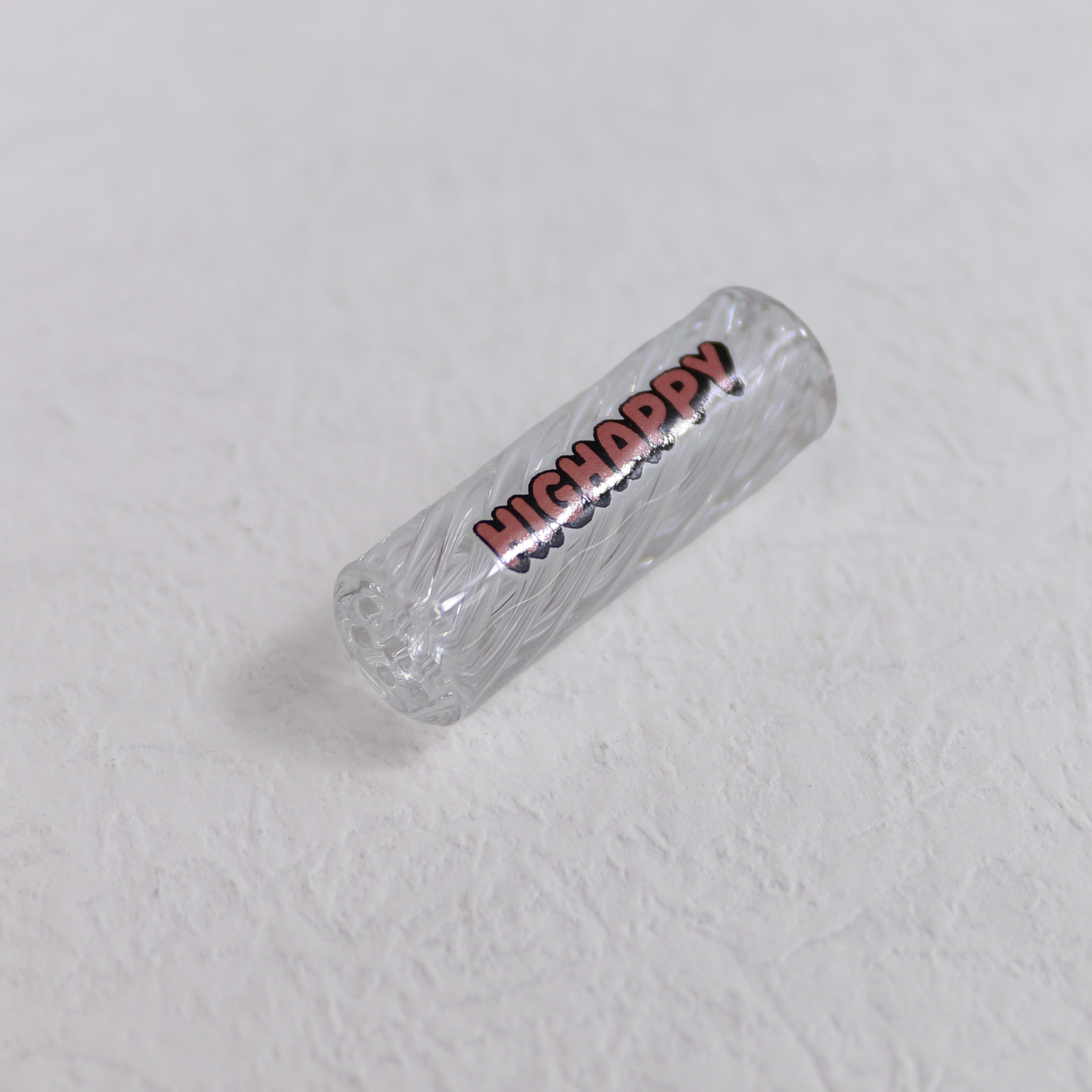 Glasfilter Gewirbelt 10x30mm Transparent 18er Gebinde
