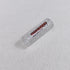 Glasfilter Gewirbelt 10x30mm Transparent 18er Gebinde
