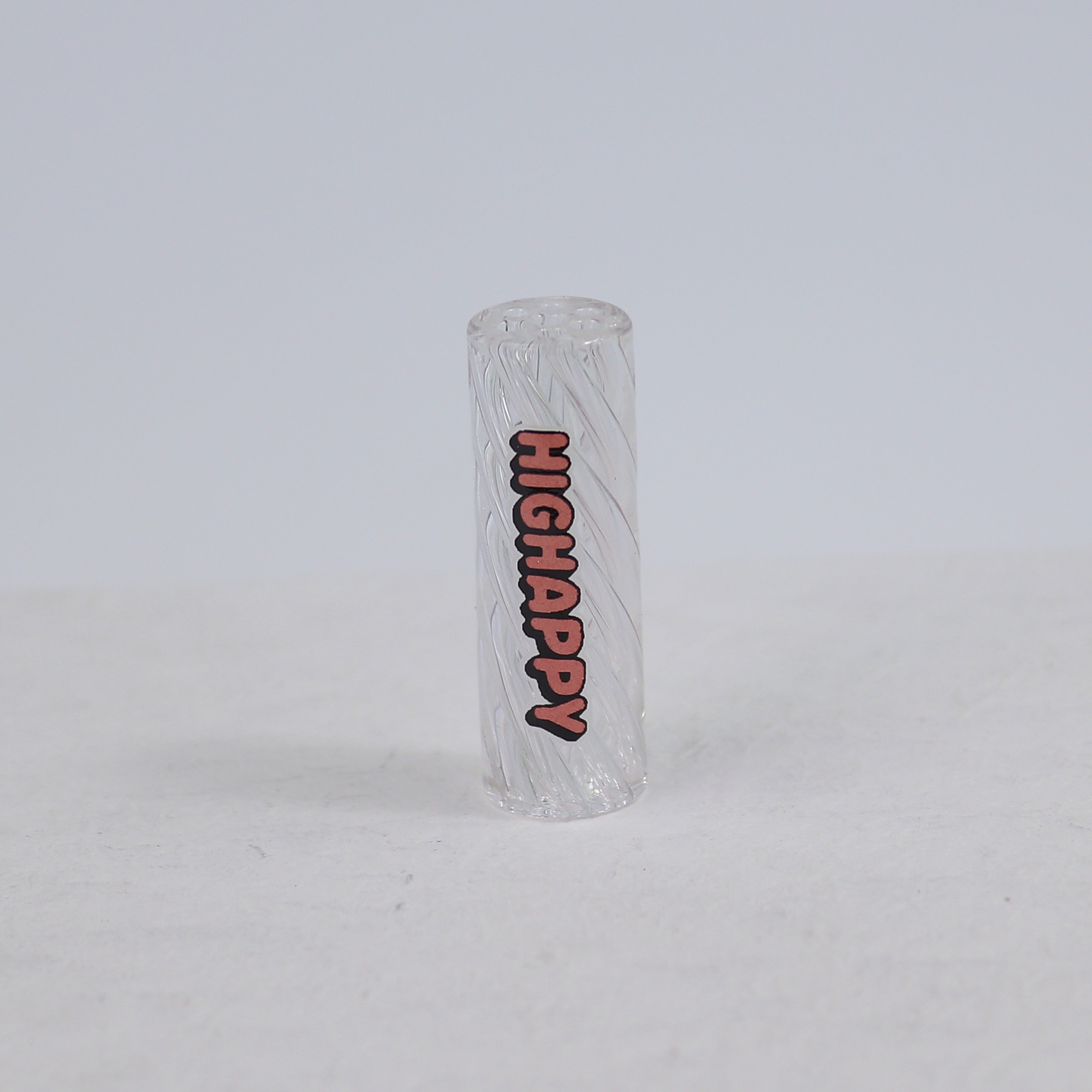 Glasfilter Gewirbelt 10x30mm Transparent 18er Gebinde