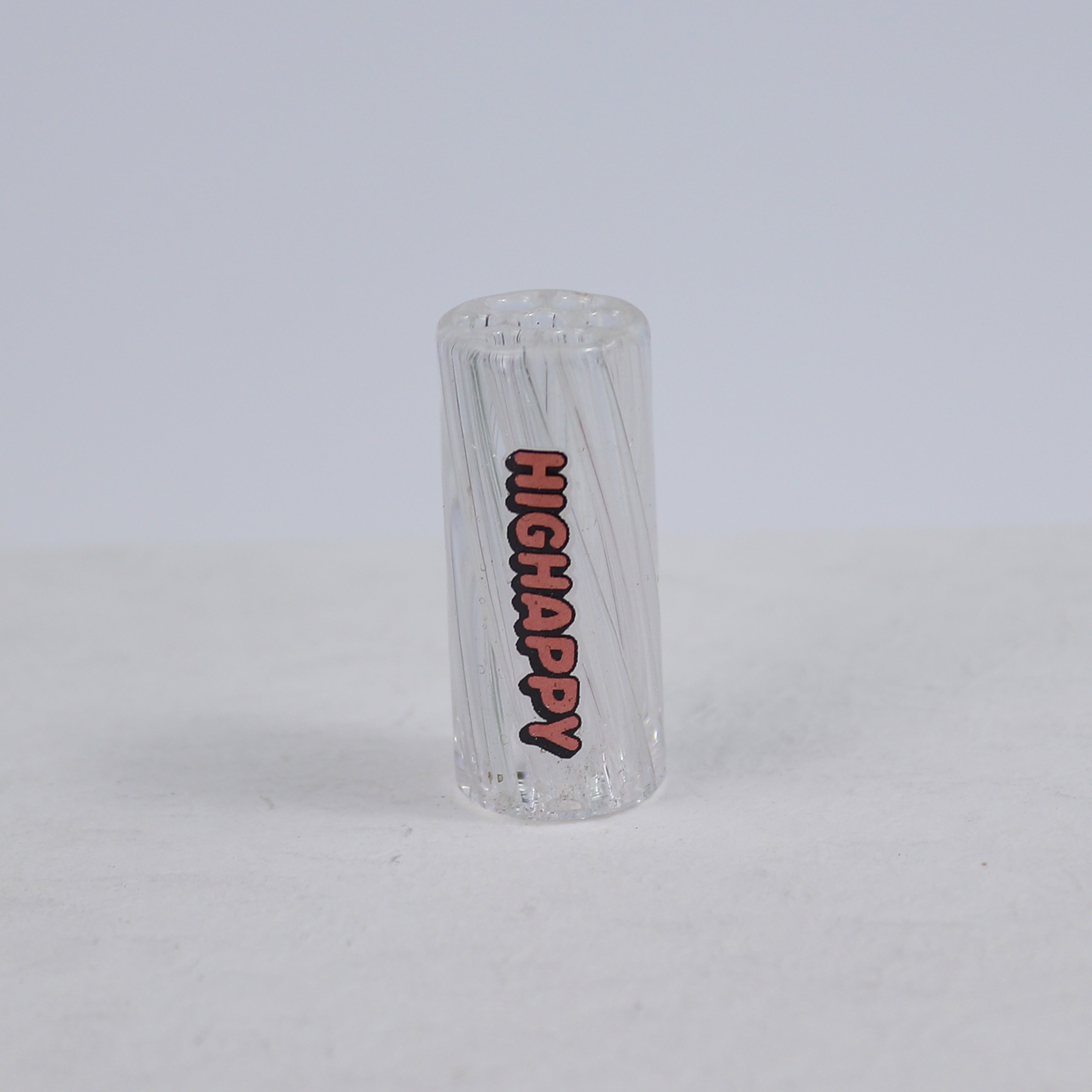 Glasfilter Gewirbelt 12x30mm Transparent 18er Gebinde