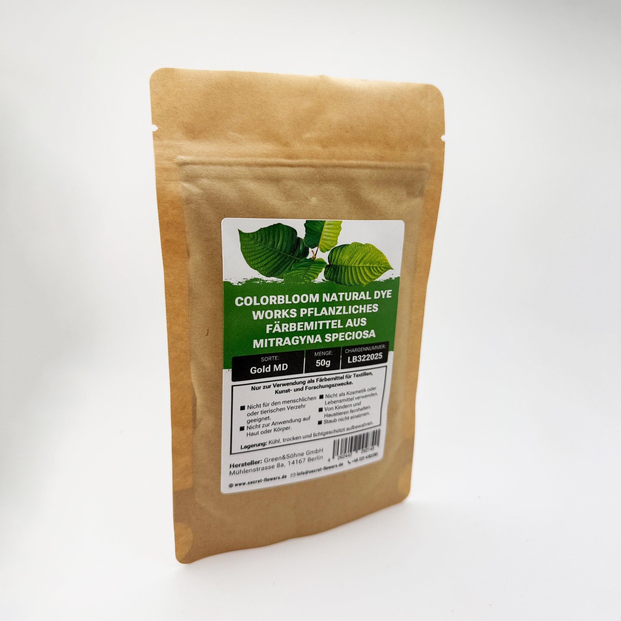 Kratom 50g  Gold Maeng Da  5er Gebinde