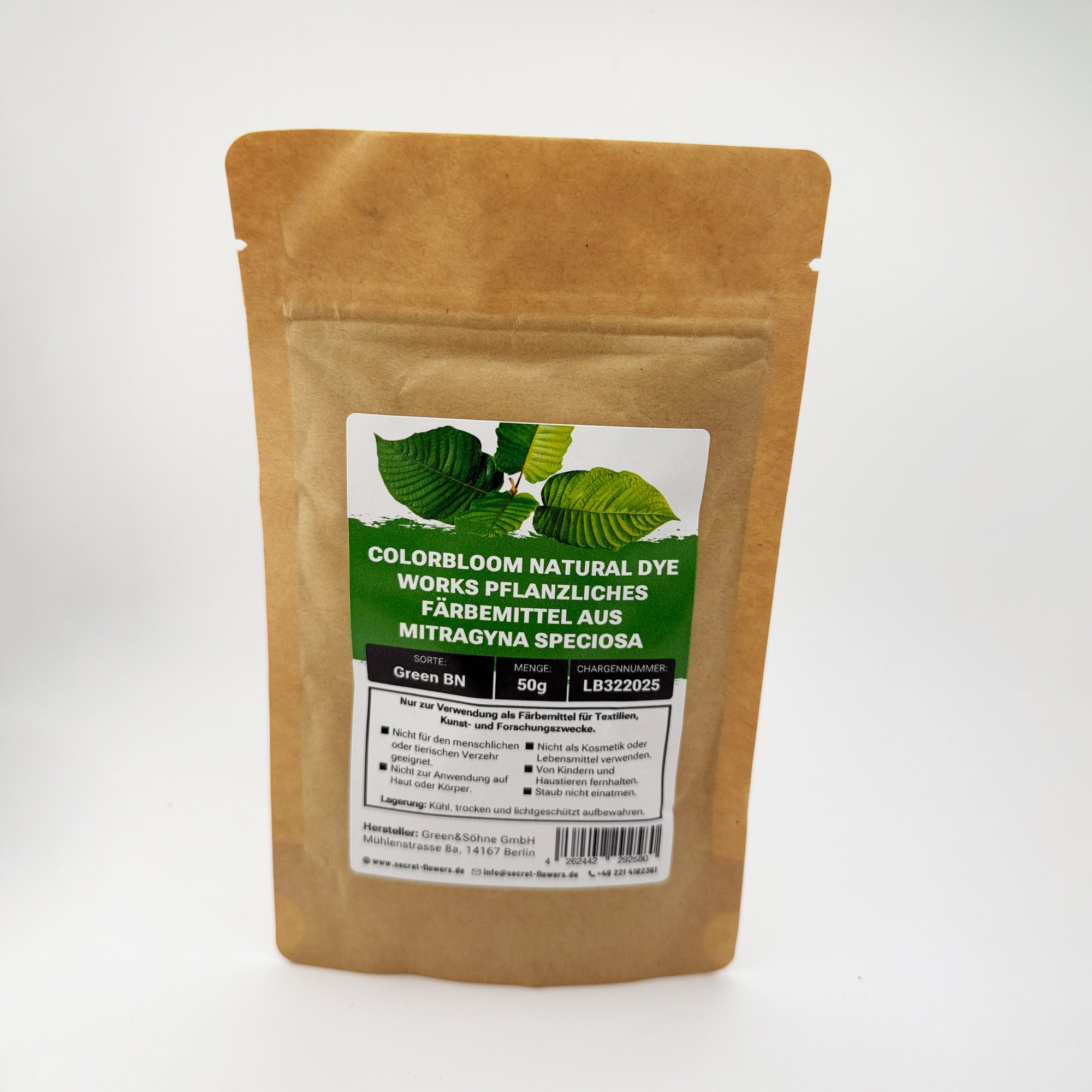 Kratom 50g  Green Borneo  5er Gebinde