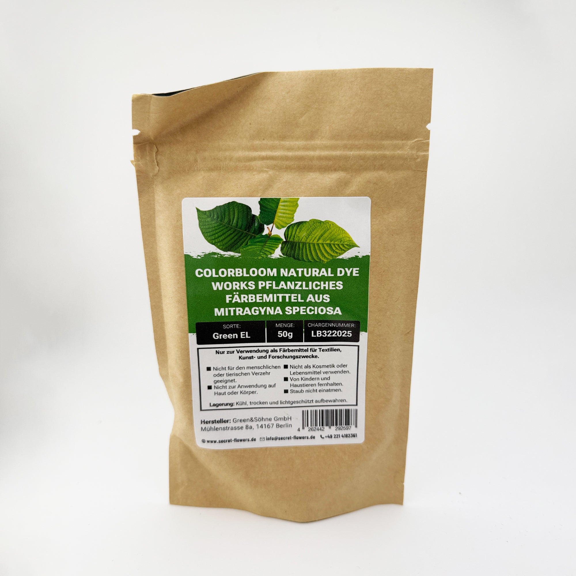 Kratom 50g  Green Elephant  5er Gebinde