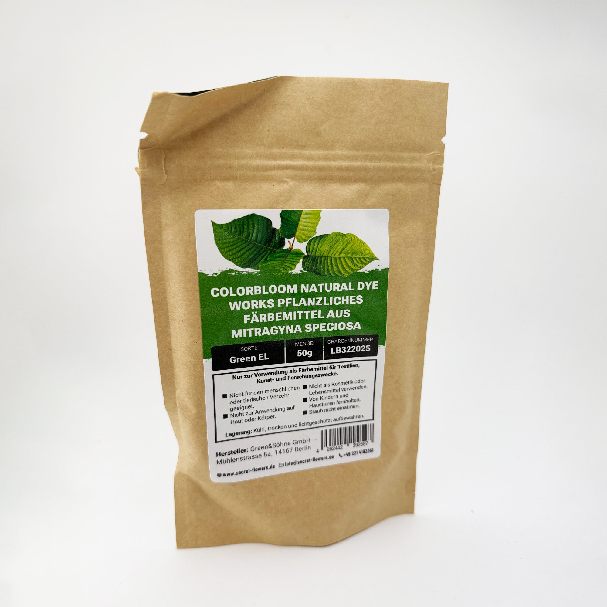 Kratom 50g  Green Elephant  5er Gebinde