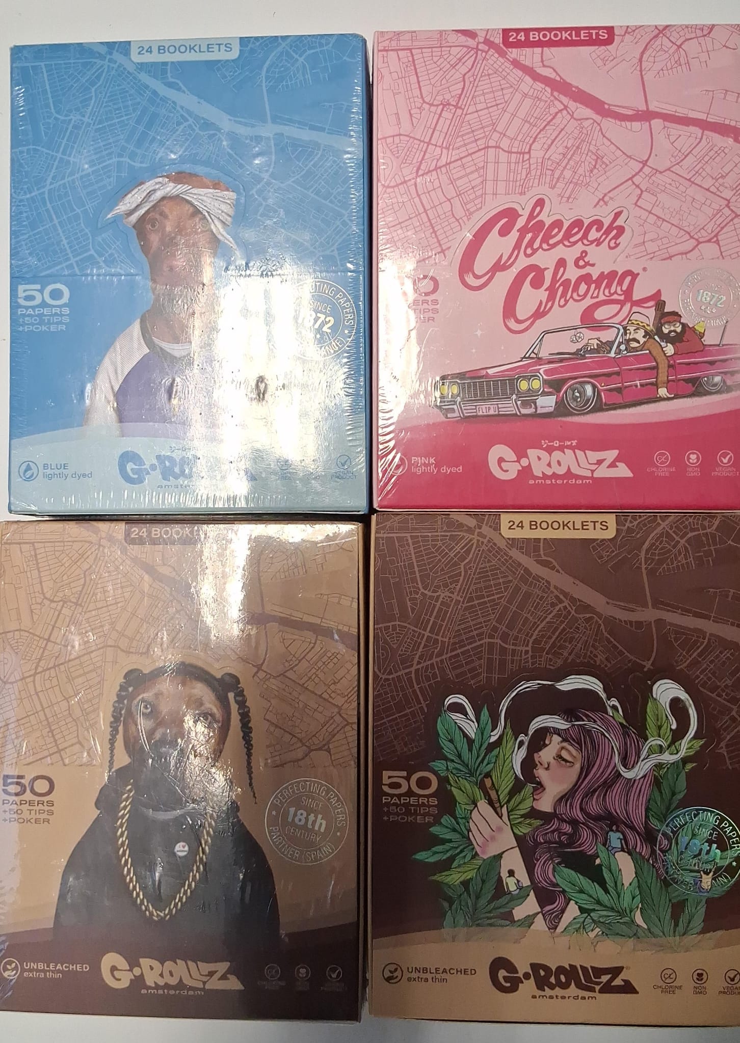 1¼ Papers + Tips & Poker 24er Gebinde