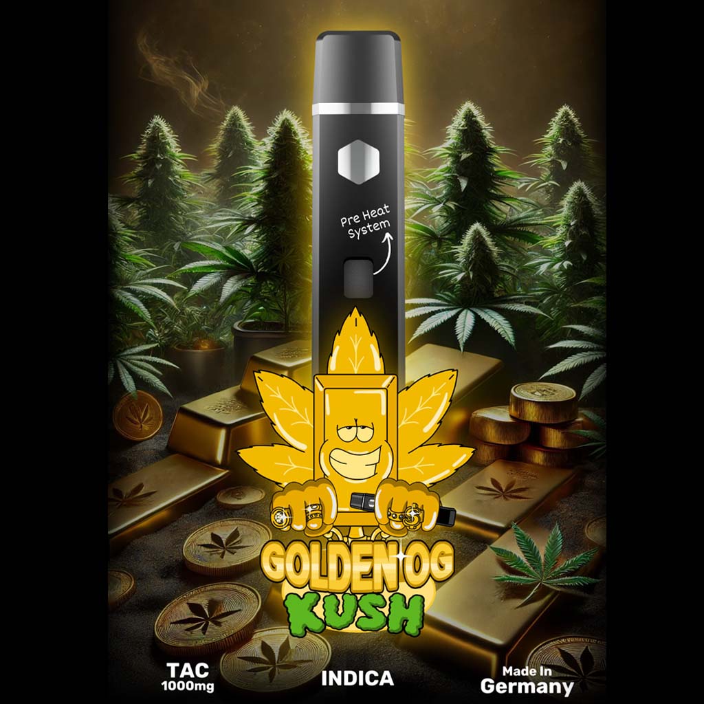 TAC Vape  Golden Kush 10er Gebinde