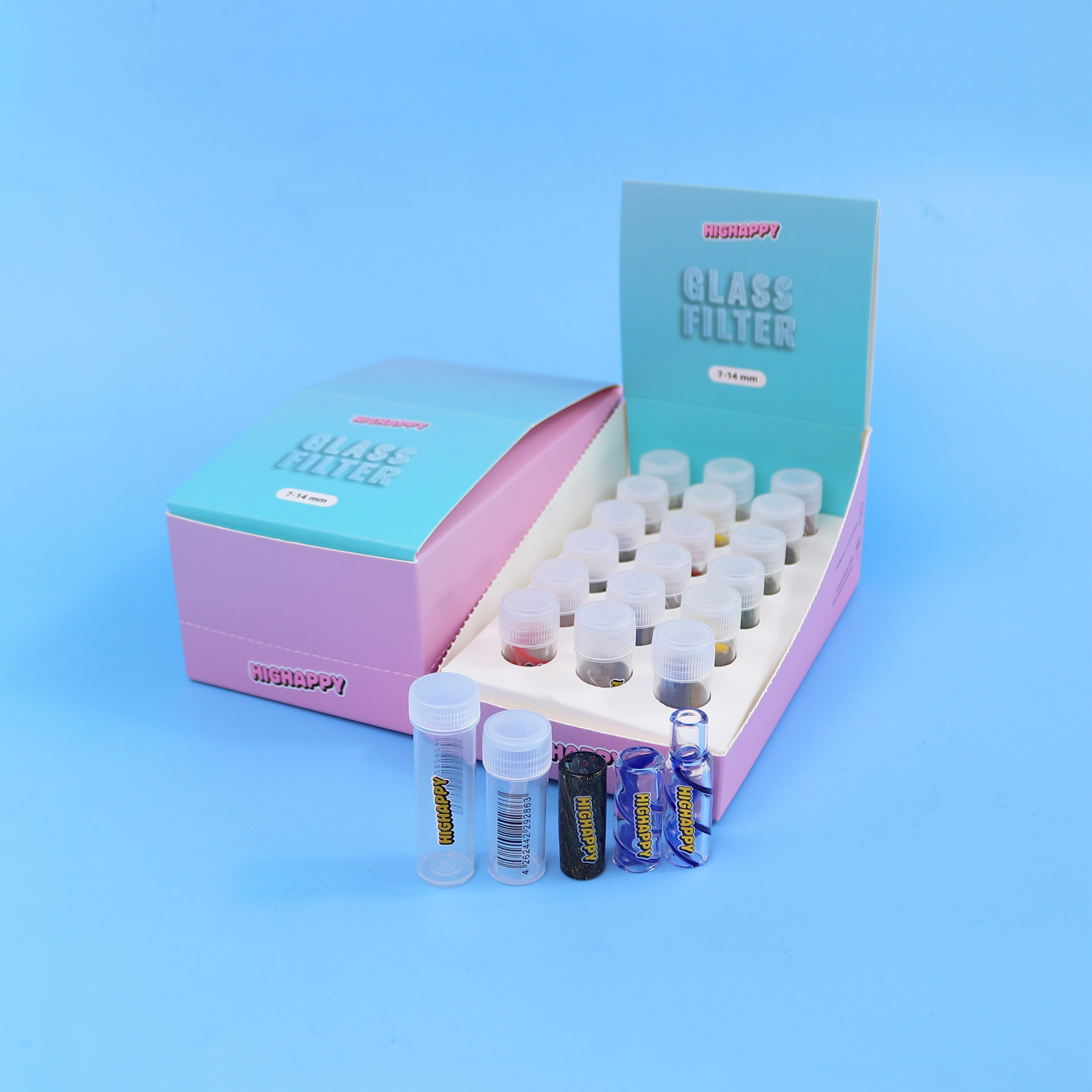 Glasfilter Gewirbelt Starter-Mix 18er Gebinde