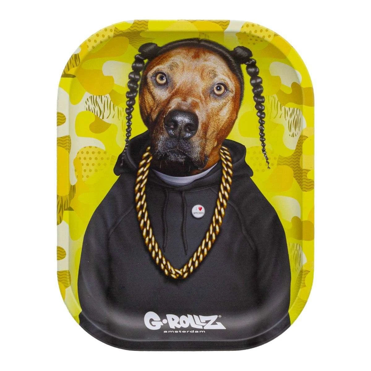 Pets Rock Rap Rolling Tray Gelb