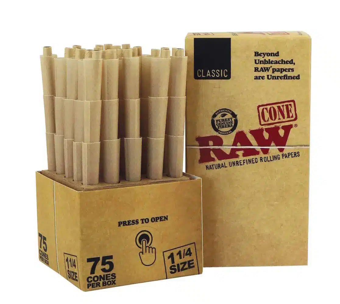 Classic 1¼ Size Cones 75er Pack